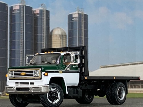 Dcp white green chevy c65 - dcp,